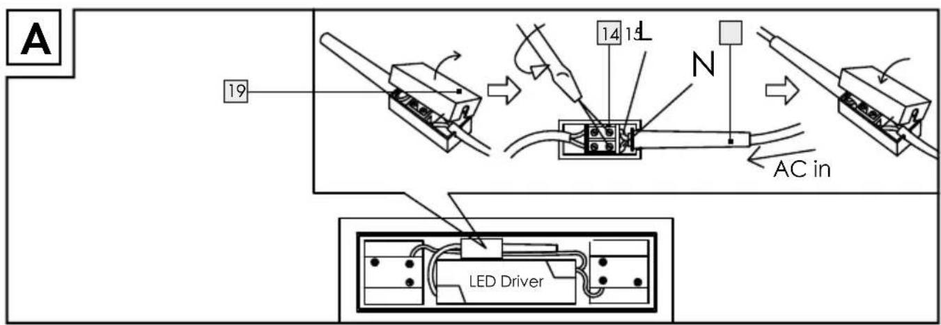 A 19 14 15 N AC in LED Driver