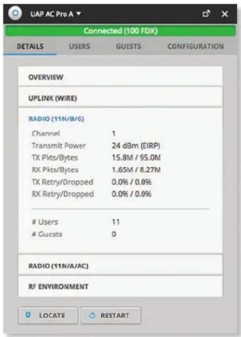 Ubiquiti Networks UniFi UAP-AC Outdoor - Radio (11N/B/G) or Radio (11N/A/AC) - 1