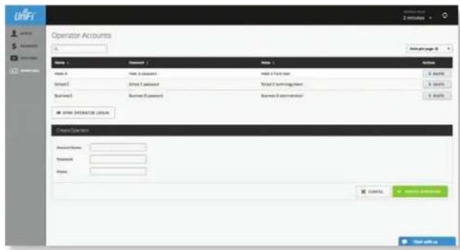 Ubiquiti Networks UniFi UAP-AC Outdoor - Operator Accounts - 2