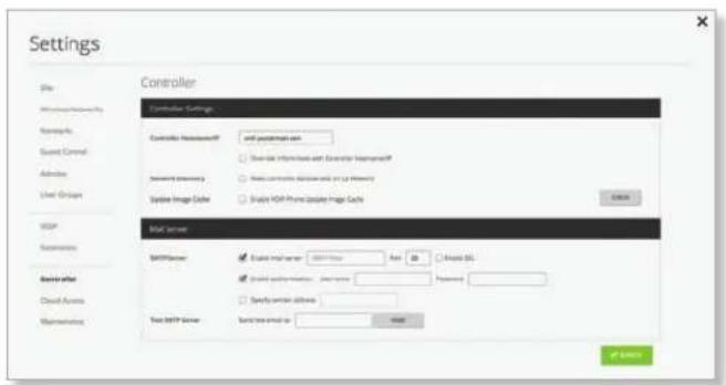 Ubiquiti Networks UniFi UAP-AC Outdoor - Settings > Controller - 1