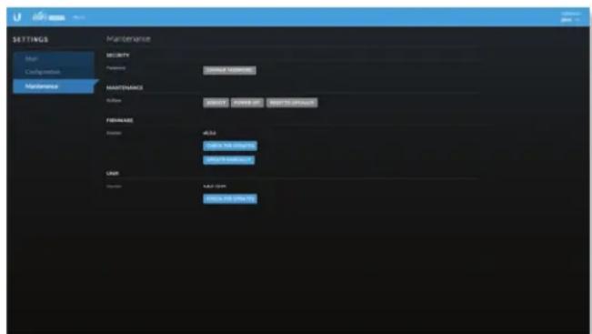 Ubiquiti Networks UniFi UAP-AC Outdoor - Maintenance - 1