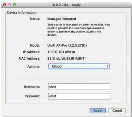 Ubiquiti Networks UniFi UAP-AC Outdoor - Reboot - 1