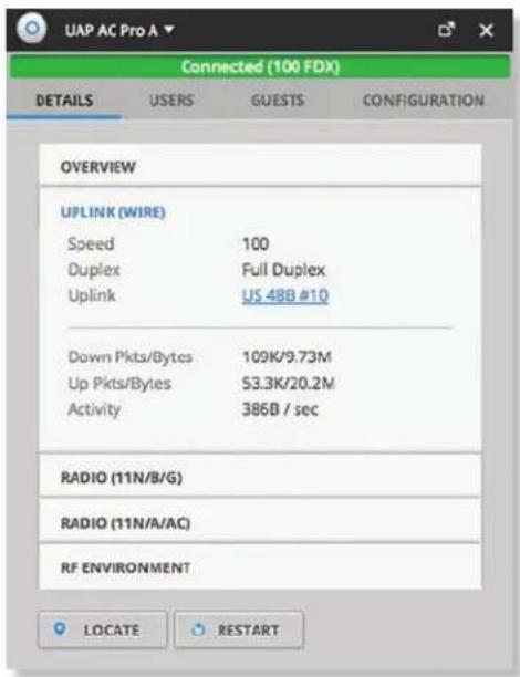 Ubiquiti Networks UniFi UAP-AC Outdoor - Uplink (Wire) - 1
