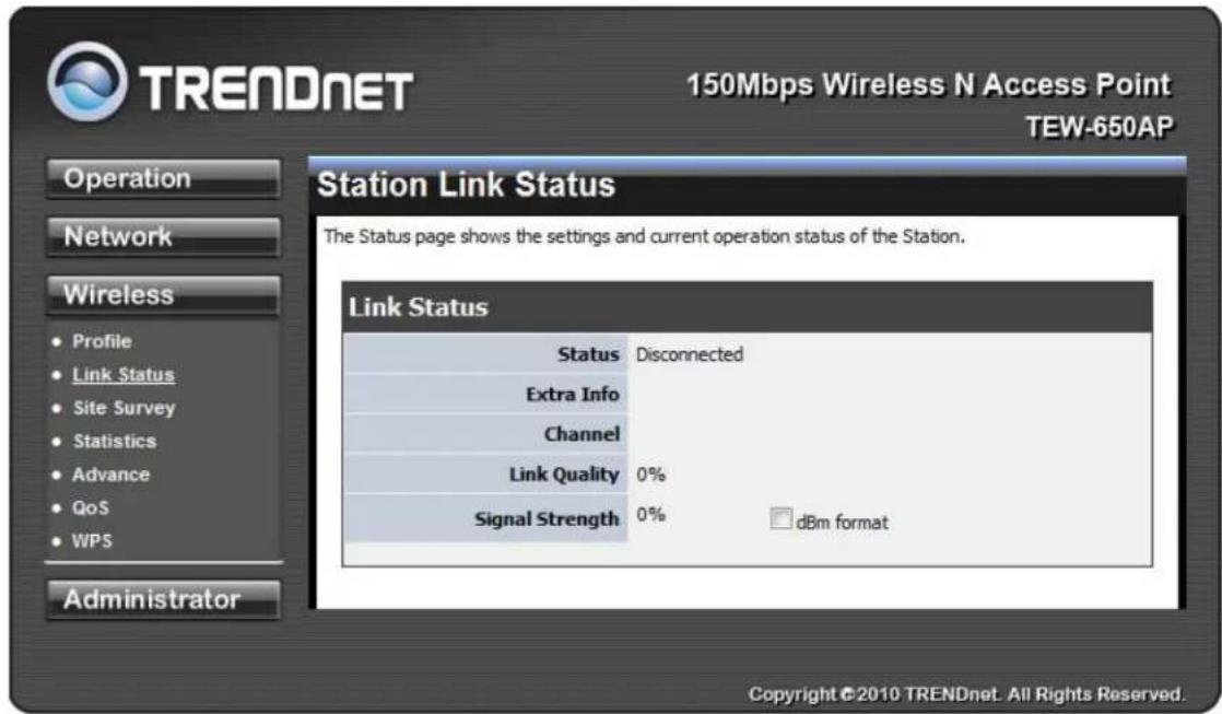 TRENDNET TEW-650AP - Wireless settings - 1