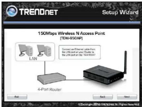 TRENDNET TEW-650AP - AP CLIENT MODE - 3