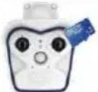 Mobotix Allround M15 - The following combinations of thermal sensor modules are possible for an M15: - 4
