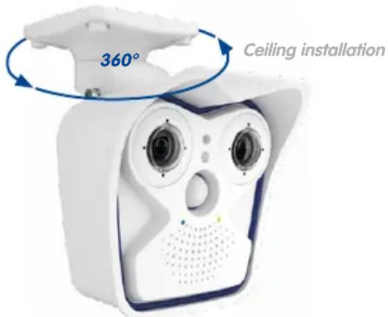 360° Ceiling installation