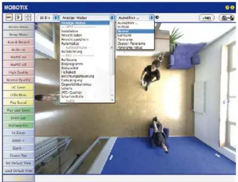 Mobotix Allround M15 - Ceiling-Mounted: Set North (User-Defined North Direction) - 1
