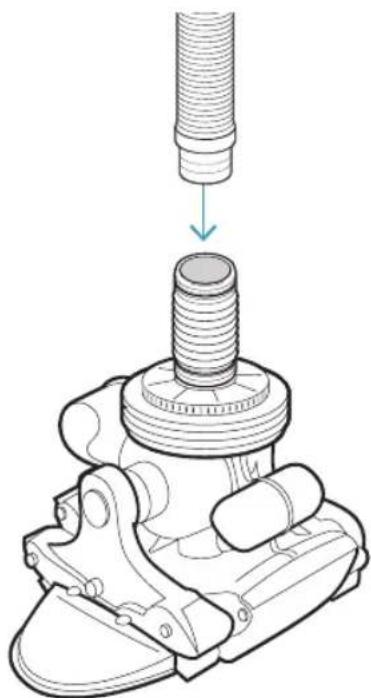 Kreepy Krauly Sprinta Plus - Connect the hose to Sprinta Plus - 1