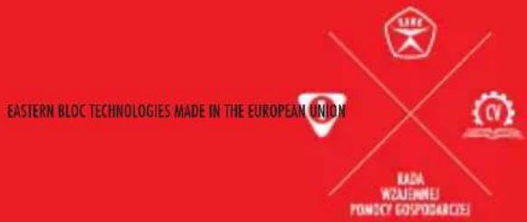 EASTERN BLOC TECHNOLOGIES MADE IN THE EUROPEAN UNION BADA WZAJENNEJ POMOCY GOZPOGRACEJ