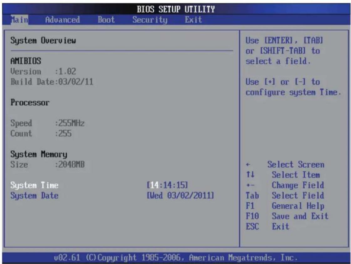 Shuttle XPC XG41 - Main Setup - 1