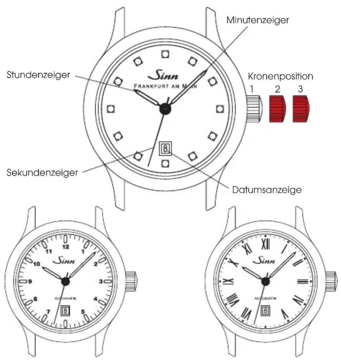 Sinn 456 - Hochwertige mechanische Uhrwerke - 2