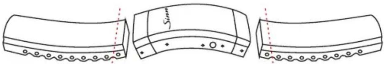 Sinn 356 Flieger - So kürzen Sie das Silikonarmband - 2