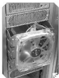 THERMALTAKE Armour VA8003BWS - Removable 12cm Fan cage with 3HDD - 6