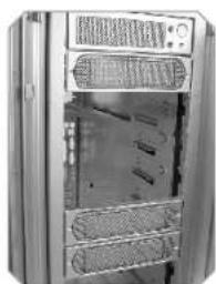 THERMALTAKE Armour VA8003BWS - Removable 12cm Fan cage with 3HDD - 4