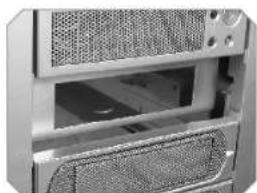 THERMALTAKE Armour VA8003BWS - 5.25" to 3.5" Drive Tray Device Installation. - 3