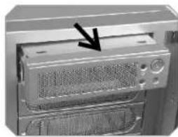 THERMALTAKE Armour VA8003BWS - 5.25" to 3.5" Drive Tray Device Installation. - 15