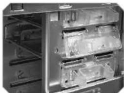THERMALTAKE Armour VA8003BWS - 5.25" to 3.5" Drive Tray Device Installation. - 2