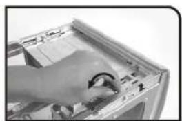 THERMALTAKE Lanbox VF1000 - 2-3-1 Install HDD on the HDD rack 2-3-2 Install HDD on the side of optical drive tray - 8