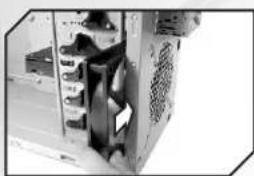 THERMALTAKE Wing RS 100 - Front fan installation (optional) - 2