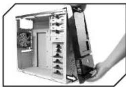 THERMALTAKE Wing RS 100 - 2-2 External 5.25" device installation - 2