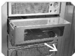 THERMALTAKE Armour VA8000 - 5.25" to 3.5" Drive Tray Device Installation. - 4