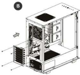 THERMALTAKE Divider 300 TG - 2.5" HDD Installation - 10