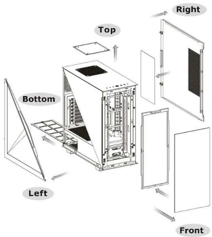 THERMALTAKE Divider 300 TG - Divider 300 TG Divider300eGilter - 1