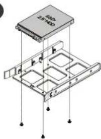 THERMALTAKE Divider 300 TG - 2.5" HDD Installation - 4