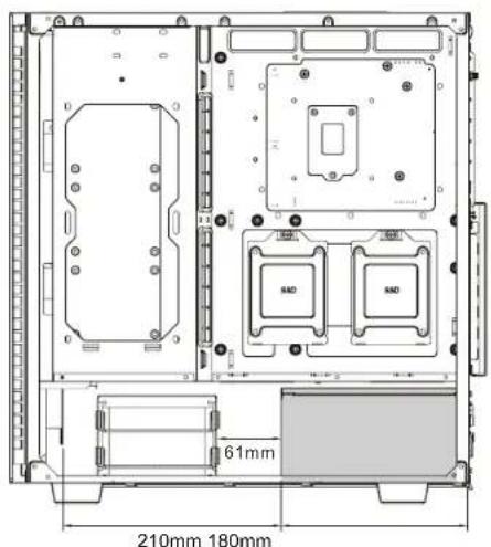 THERMALTAKE Divider 300 TG - Remove Components - 1