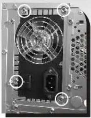 THERMALTAKE Armour LCS VE2000 - Installing Power Supply - 2