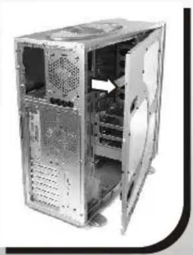 THERMALTAKE Armour LCS VE2000 - How to open the side panel - 4