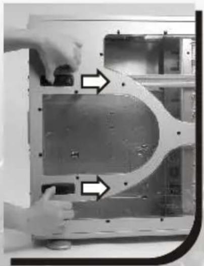 THERMALTAKE Armour LCS VE2000 - How to open the side panel - 3