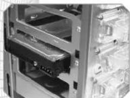 THERMALTAKE Armour VA8004 - Installing 3.5" HDD (For 12cm Fan Cage) - 2