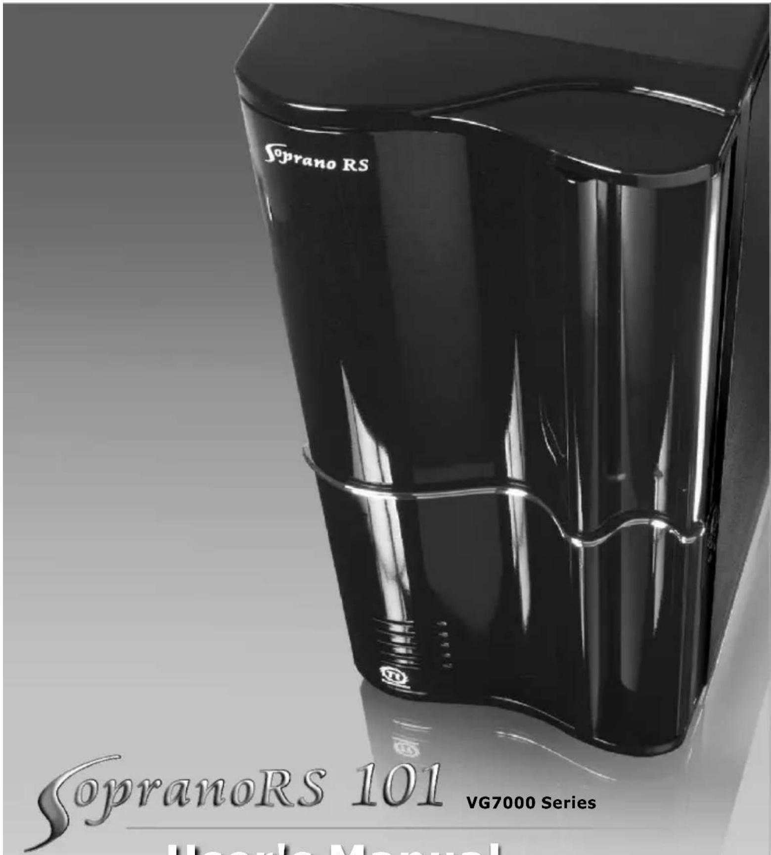 Soprano RS Soprano RS 101 VG7000 Series User's Manual