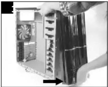 THERMALTAKE SopranoRS 101 - 5.25" device installation - 1