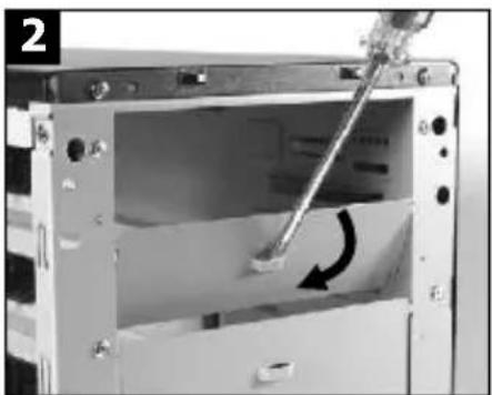 THERMALTAKE SopranoRS 101 - 5.25" device installation - 3