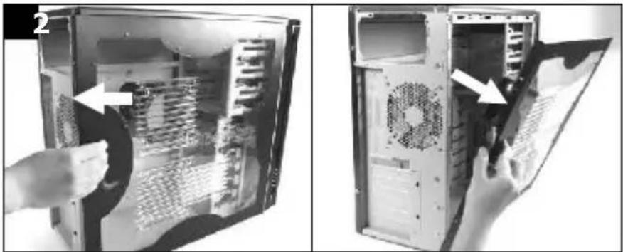 THERMALTAKE SopranoRS 101 - Chapter 2 Case Mechanical Operation Chapter 2 (C) 2.1 How to open the side panel - 2