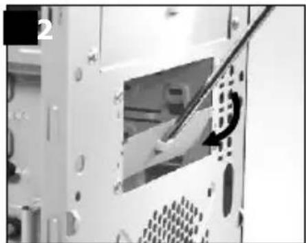 THERMALTAKE SopranoRS 101 - 3.5" device installation - 2
