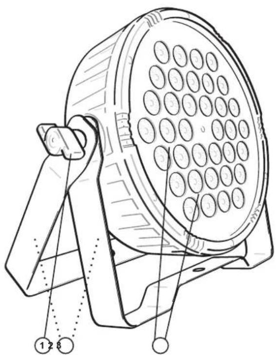 Eurolite SLS-360 - Geräteübersicht - 1
