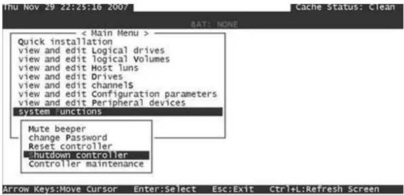 Infortrend EonStor GS 3024 - WARNING - 1