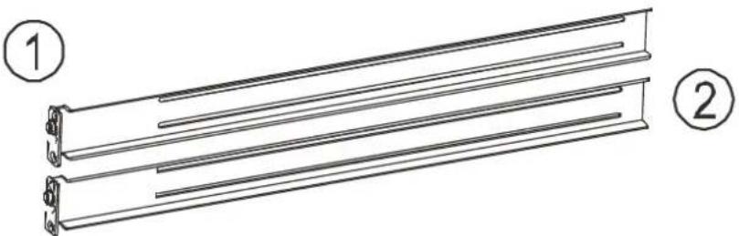 Infortrend EonStor GS 3024 - Rack Ear Mount Kit - 1