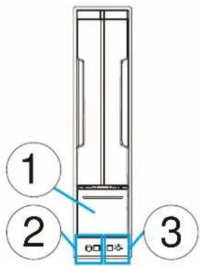 Infortrend EonStor GS 3024 - Drive Tray Bezel - 2
