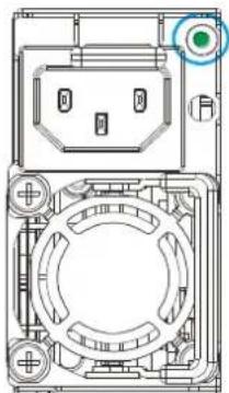 Infortrend EonStor GS 3024 - PSU & Built-in Cooling Module LEDs - 2