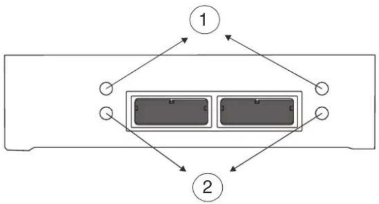 Infortrend EonStor GS 3024 - Gb Fibre Channel Host Port LEDs - 2