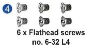 Infortrend EonStor GSa 3025 - Slide rail kit contents - 2