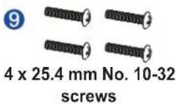 Infortrend EonStor GSa 3025 - Slide rail kit contents - 9