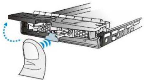 Infortrend EonStor DS 4024 - Installing the Hard Drive into Drive Tray - 1