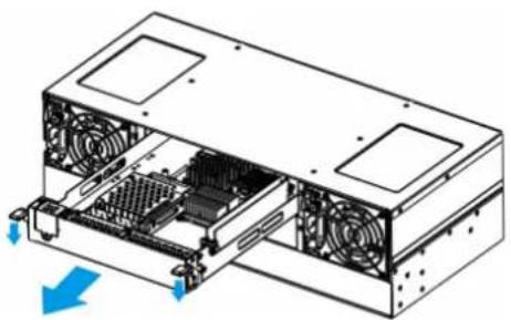 Infortrend EonStor DS 4024 - Removing the Controller - 2
