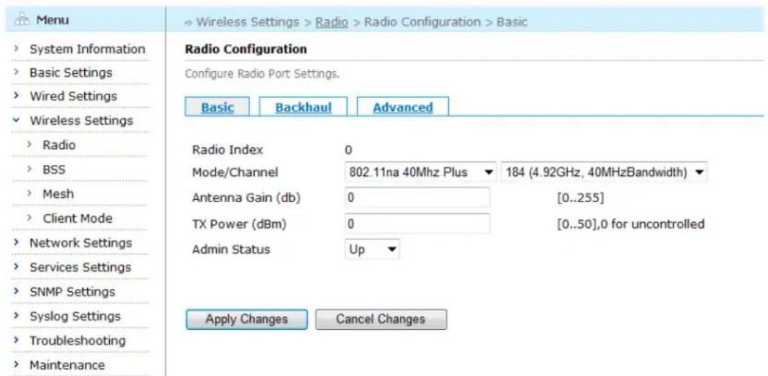 Aruba AirMesh MST200 - Configuring Radio Interface Basic - 1